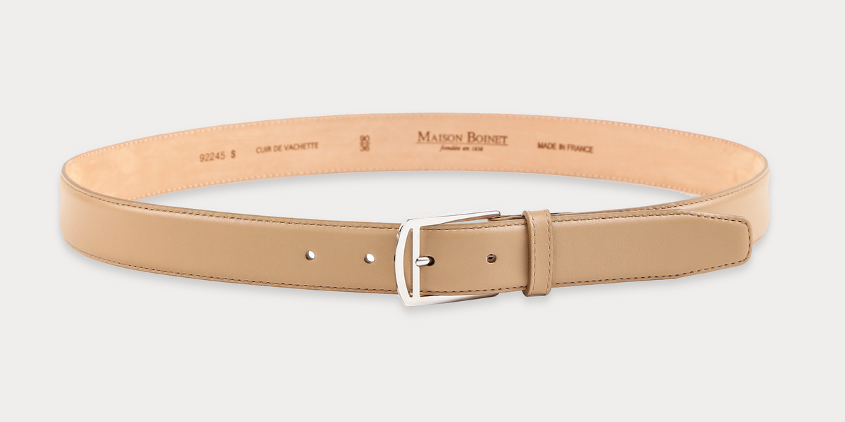 Marcel Cinnamon Belt • Maison Boinet