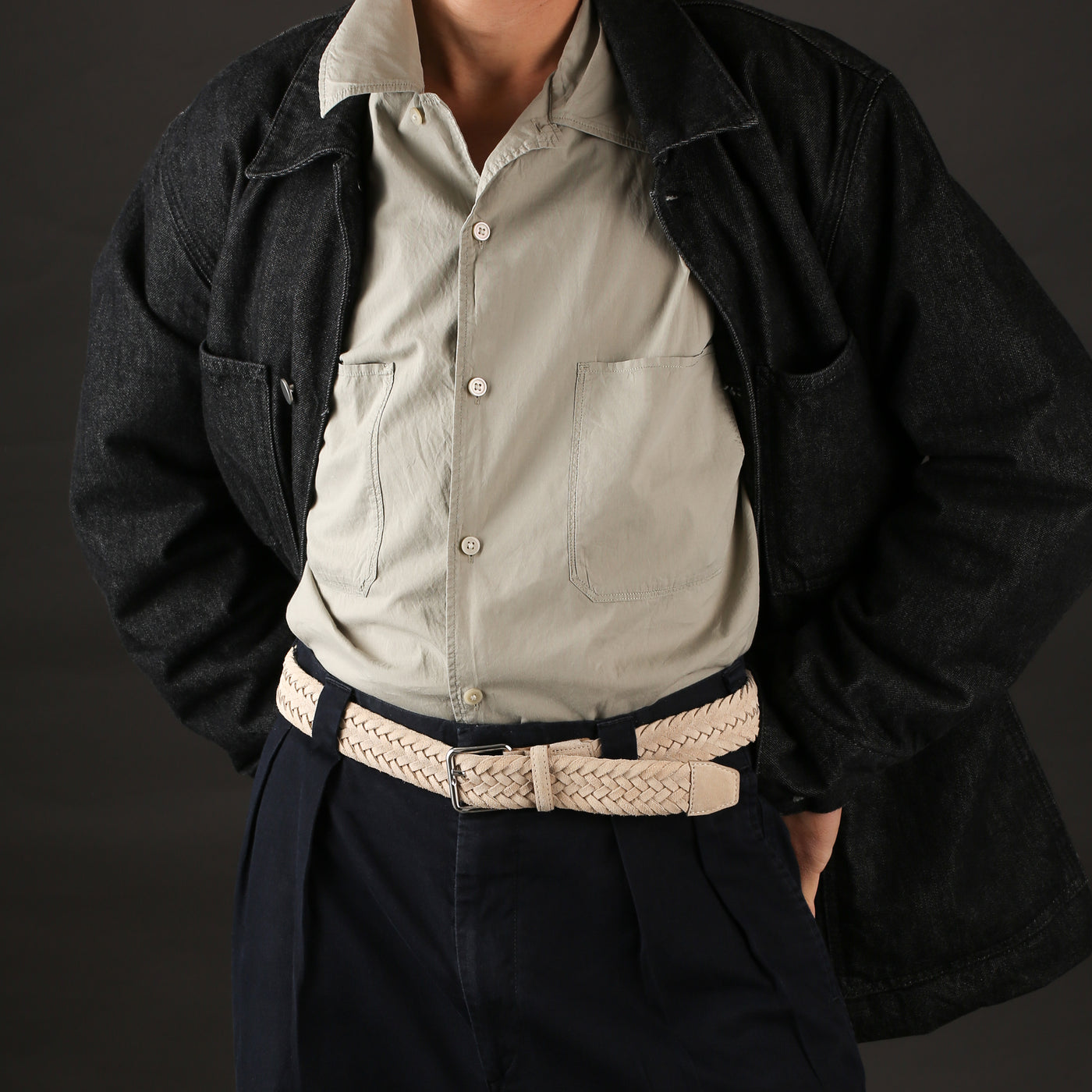 Leonard Beige Belt