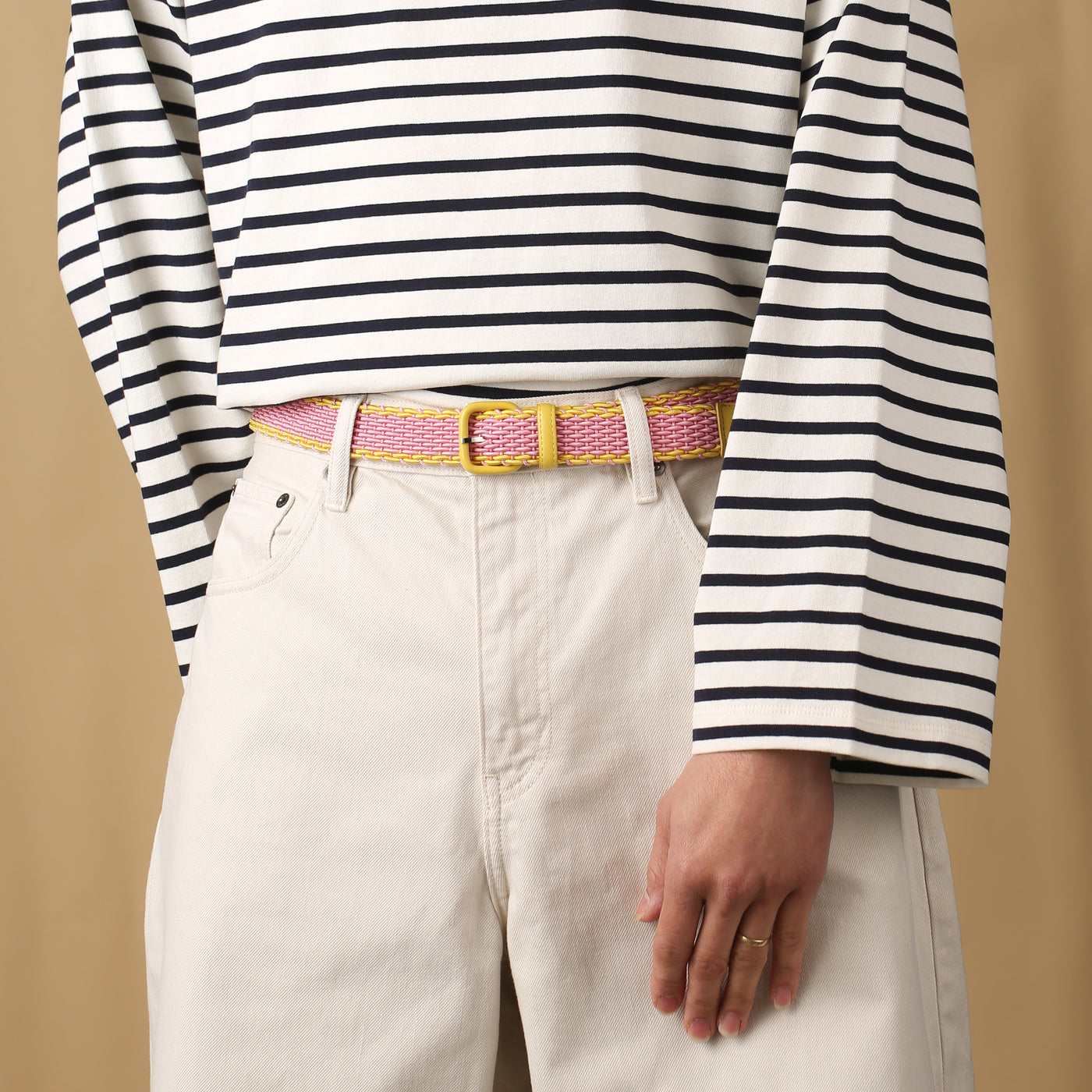 Andy Yellow Dragee Belt