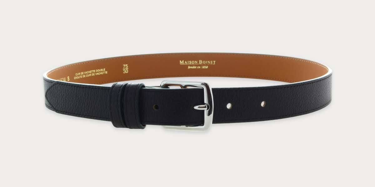 MAISON BOINET ブラックベルト Betty Black Bottle Belt • Maison Boinet