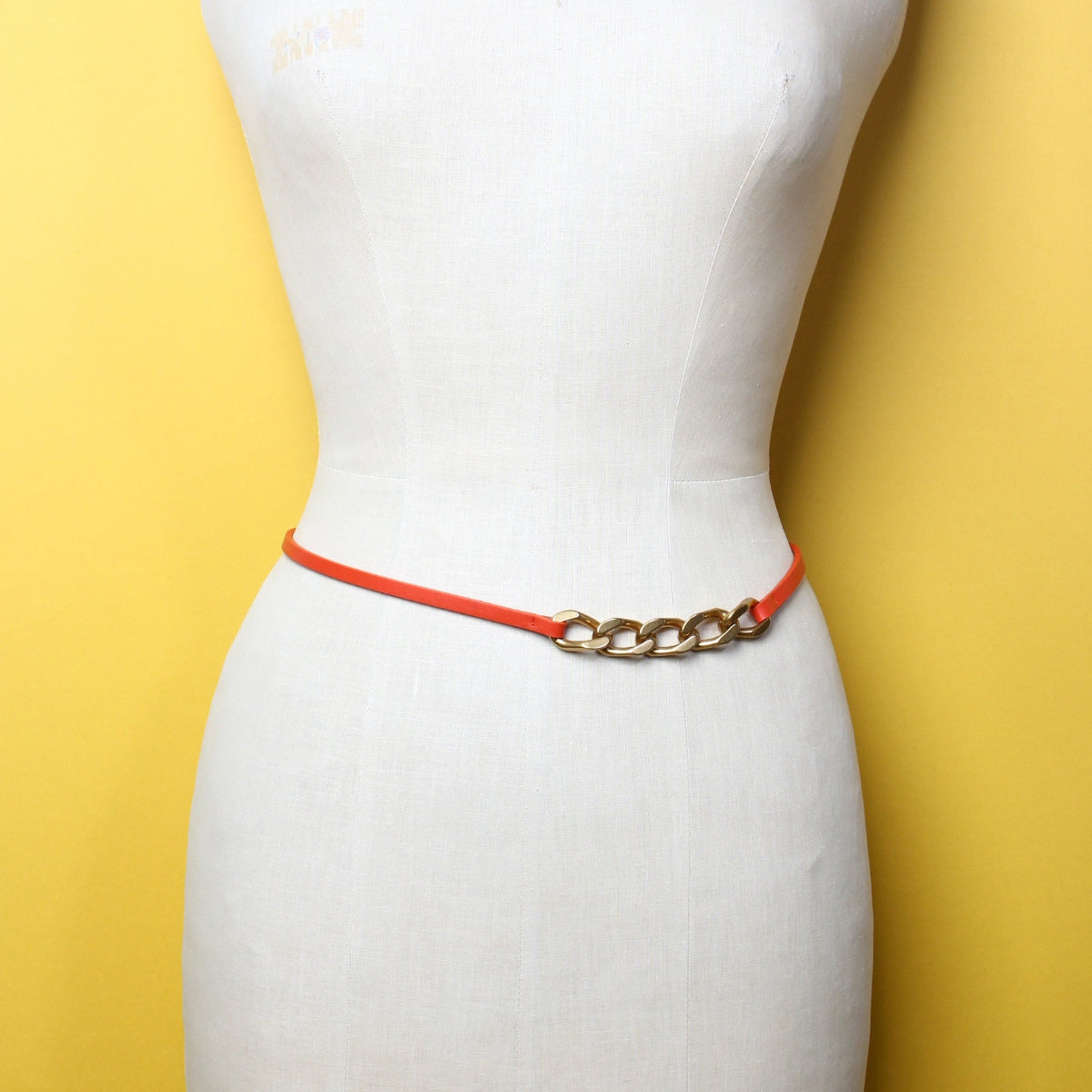 Ceinture Gabrielle fine Mandarine