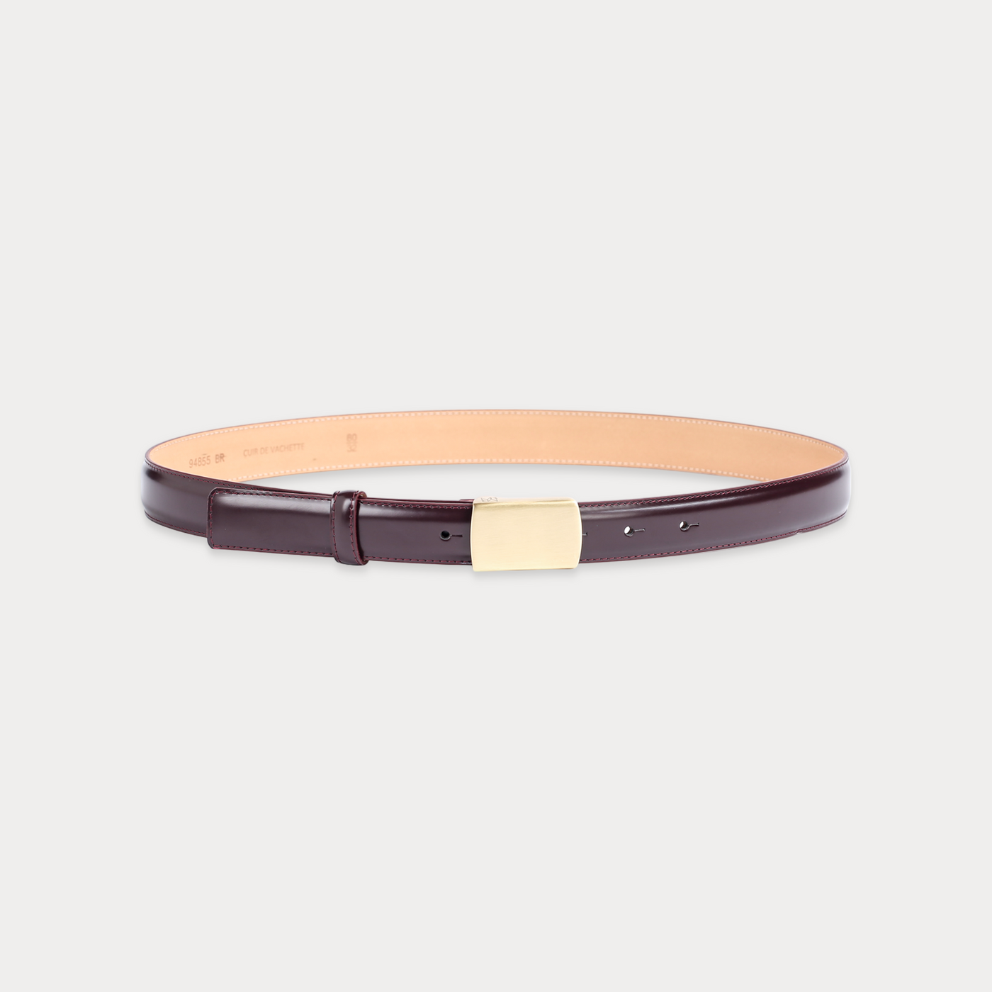 Florie Bordeaux Belt