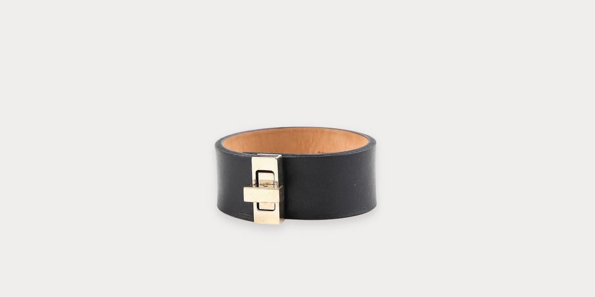Agnes Black Bracelet • Maison Boinet