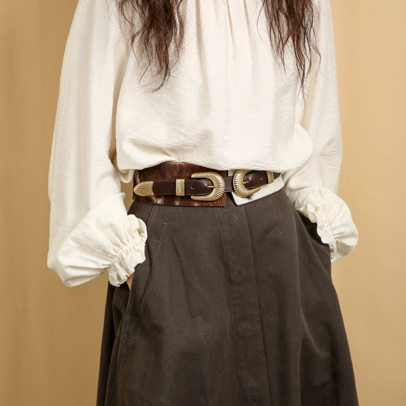 Ceinture Céleste Vache
