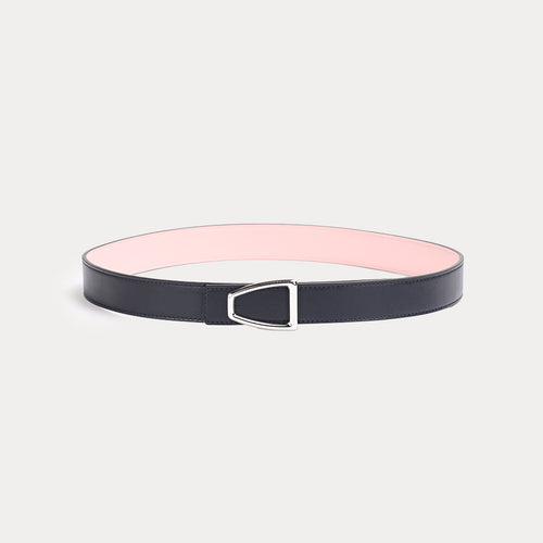 Romane Navy Pink Belt