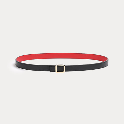 Petite Marlene Black Gooseberry reversible Belt