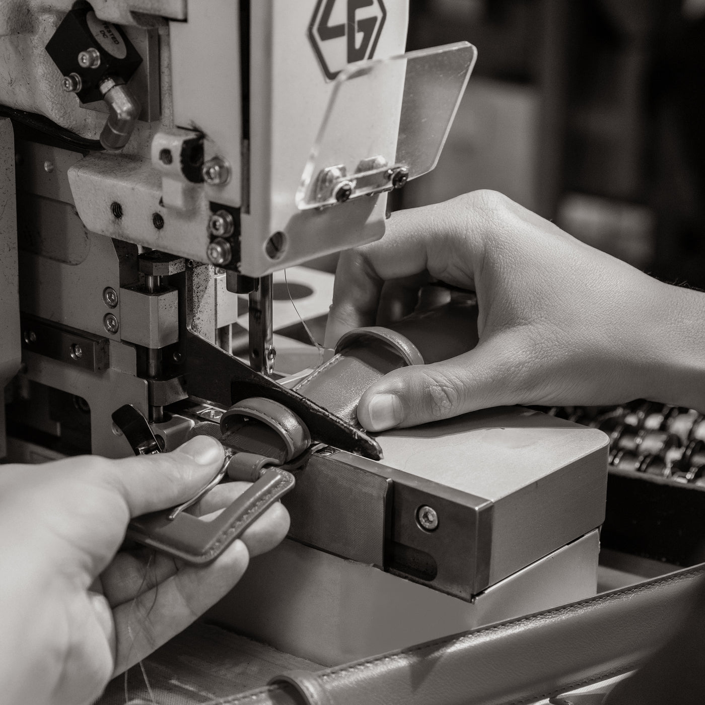Step 9: Fitting the buckle