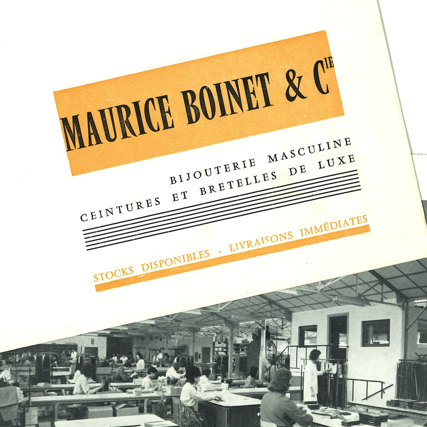 Maison Boinet is born and belts are introduced