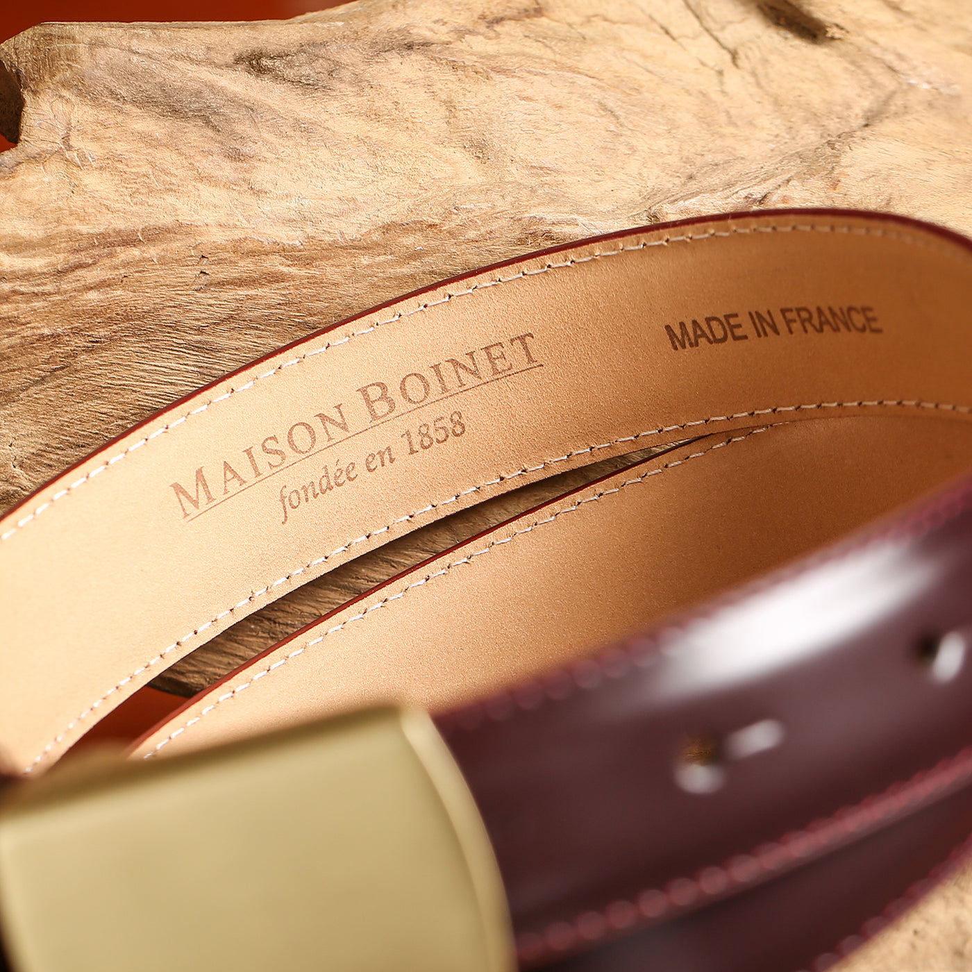 Creation of the Maison Boinet brand and women's belts