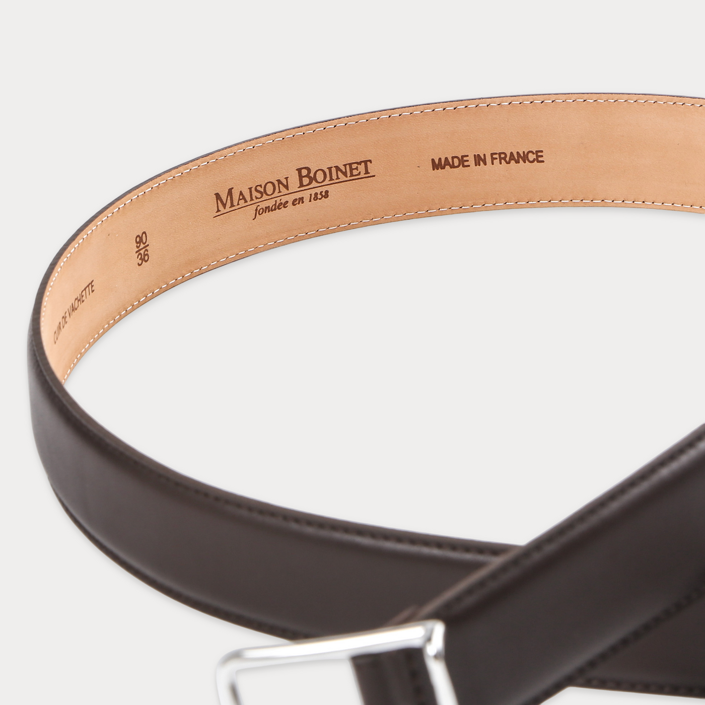 Ceinture Ernest Marron