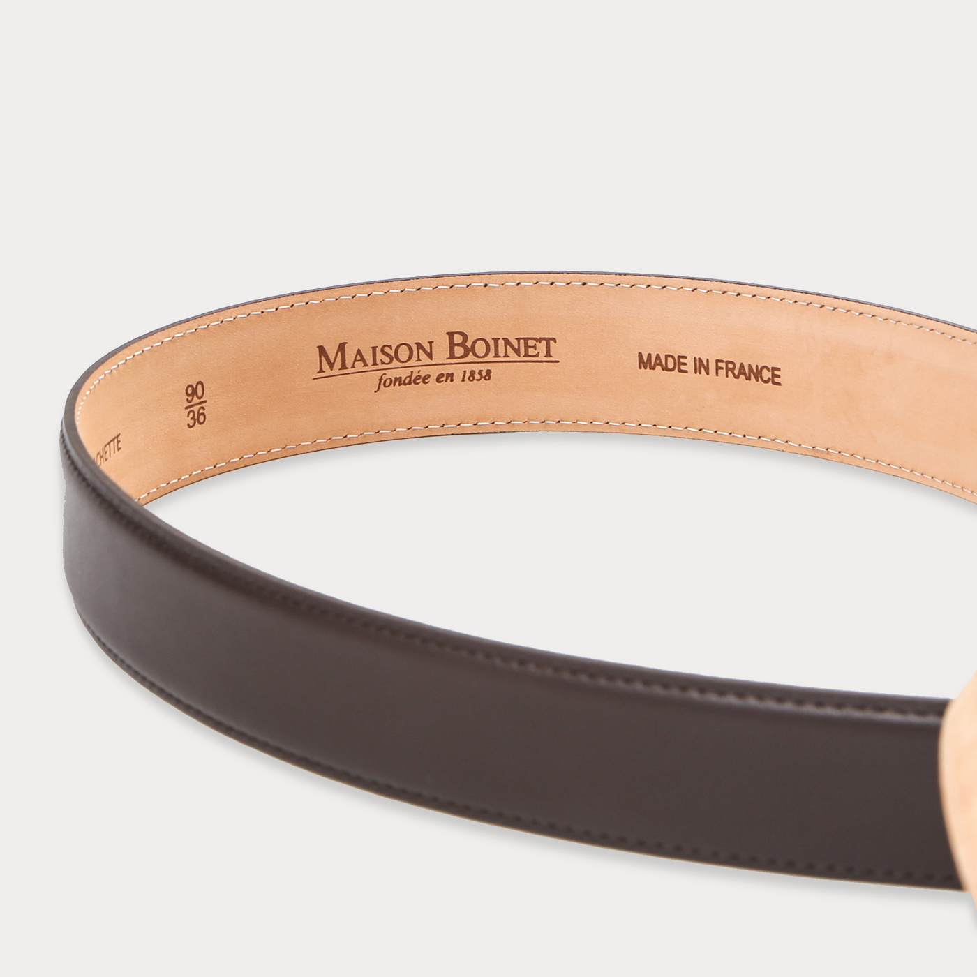 Ceinture Marcel Marron