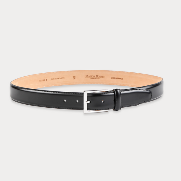 Black Plum Belt • Maison Boinet