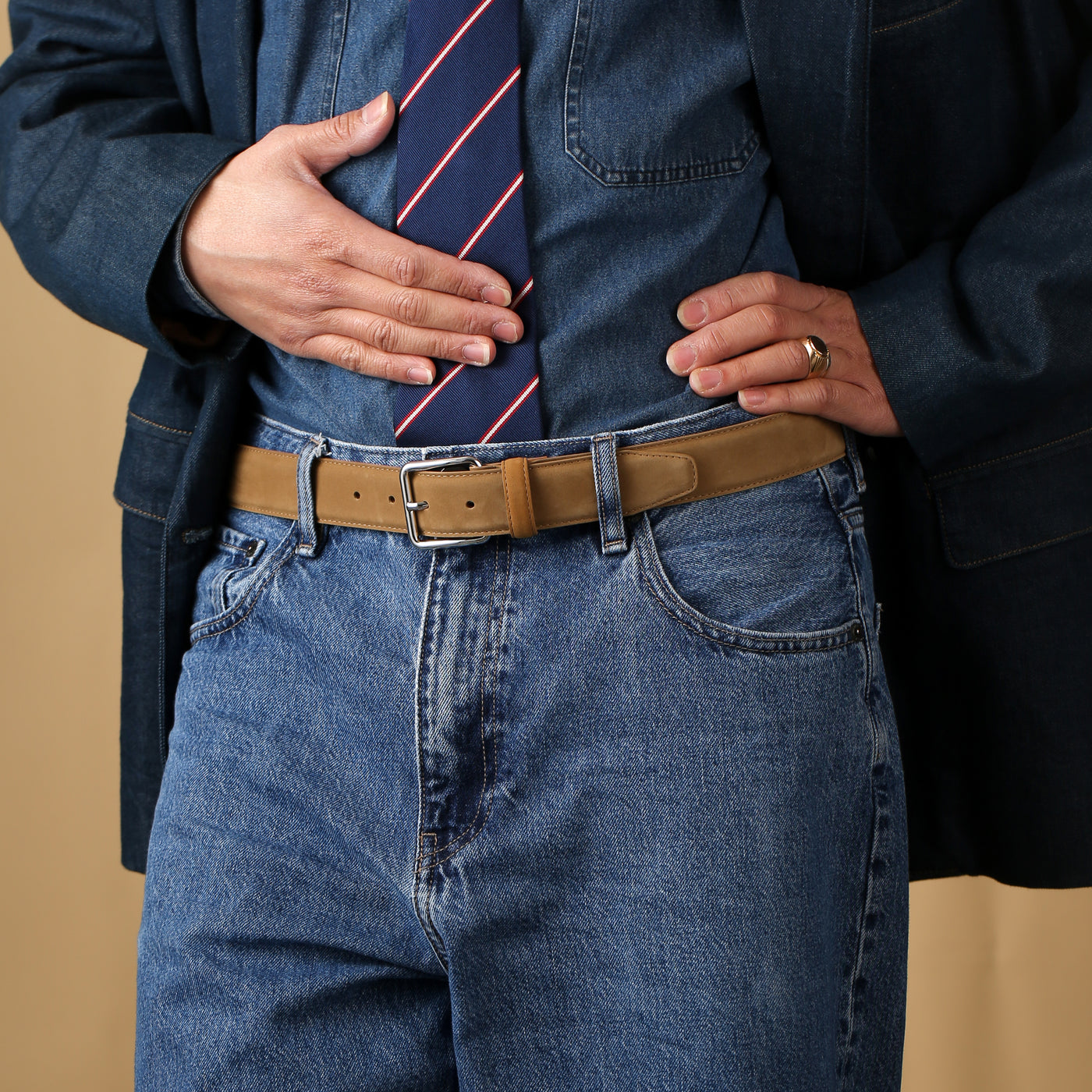 Ceinture Jean Camel