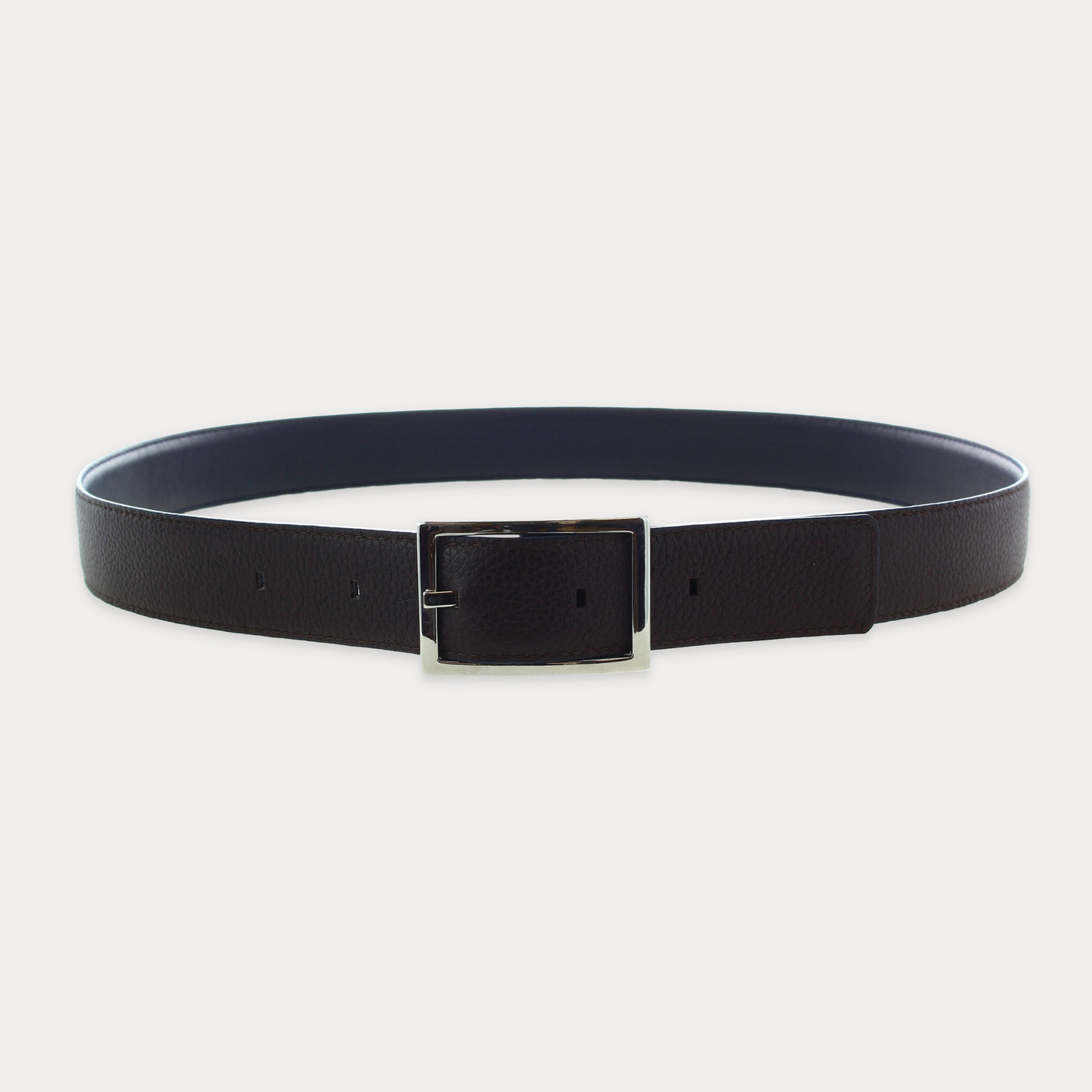 Ceinture Georges Marine Marron