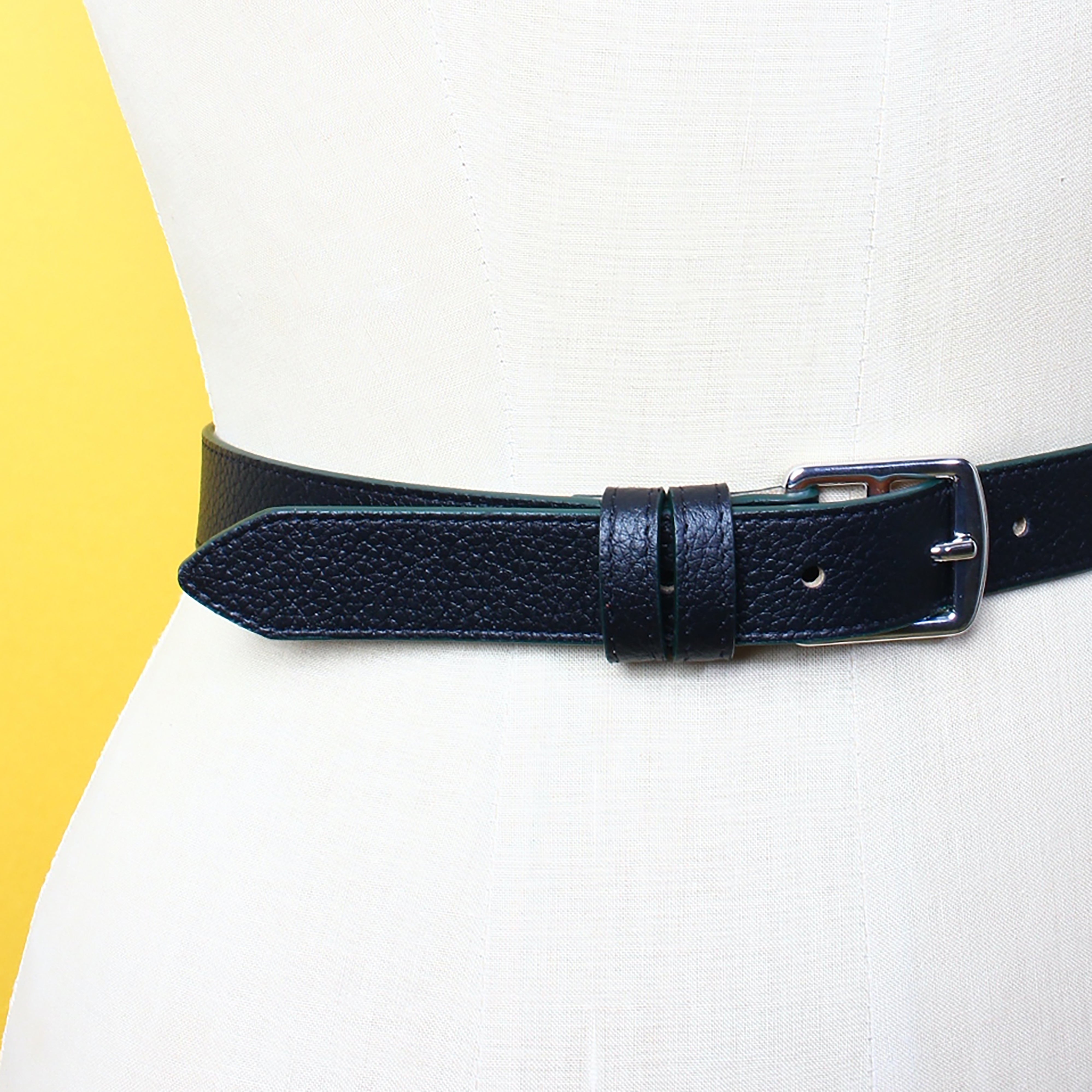 Betty Black Bottle Belt • Maison Boinet