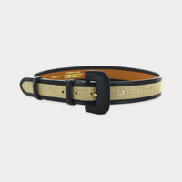 Ceinture Amanda Beige Noir