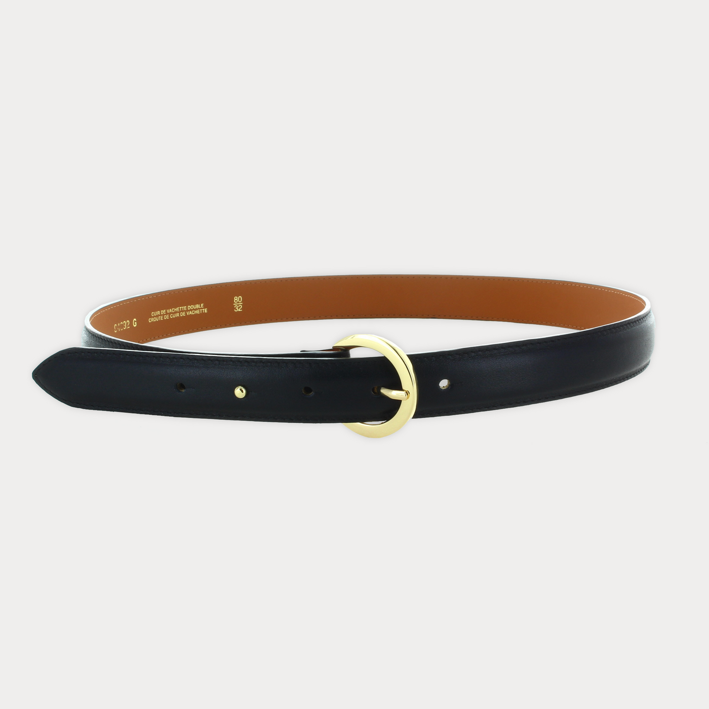 Ceinture Prune Noir