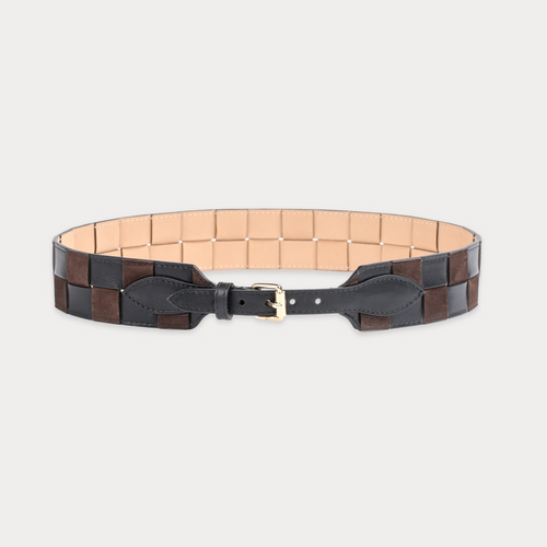 Ceinture Blanca Noir Marron