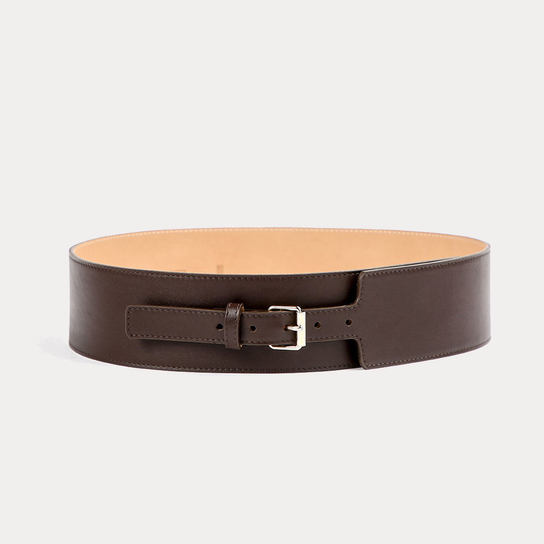 MAISON BOINET ブラウンベルト Solène Brown Belt • Maison Boinet