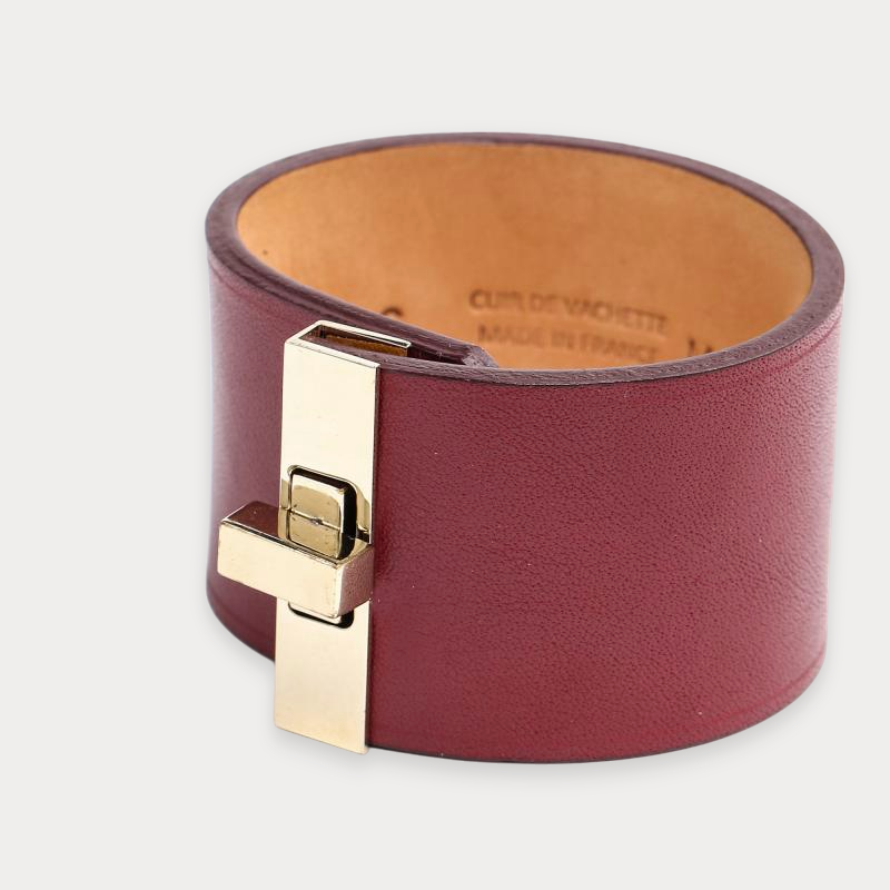 Bracelet Maxi Agnès Bordeaux