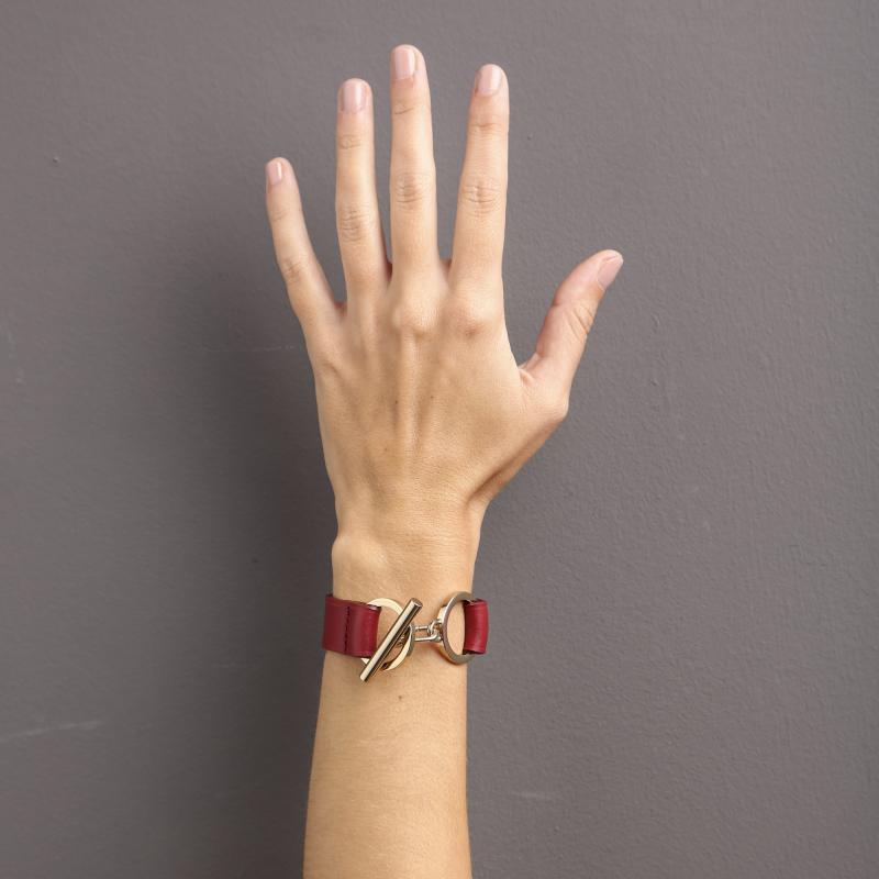 Vivienne Carmin Bracelet • Maison Boinet