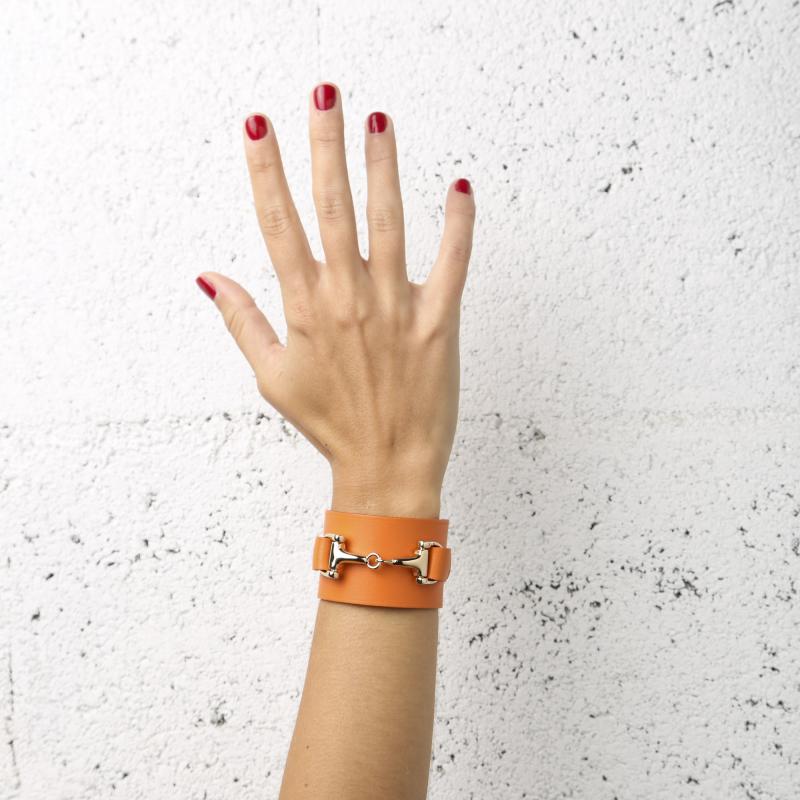 Bracelet Elise Mandarine