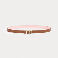 Ceinture Réversible Alizée Havane Rose