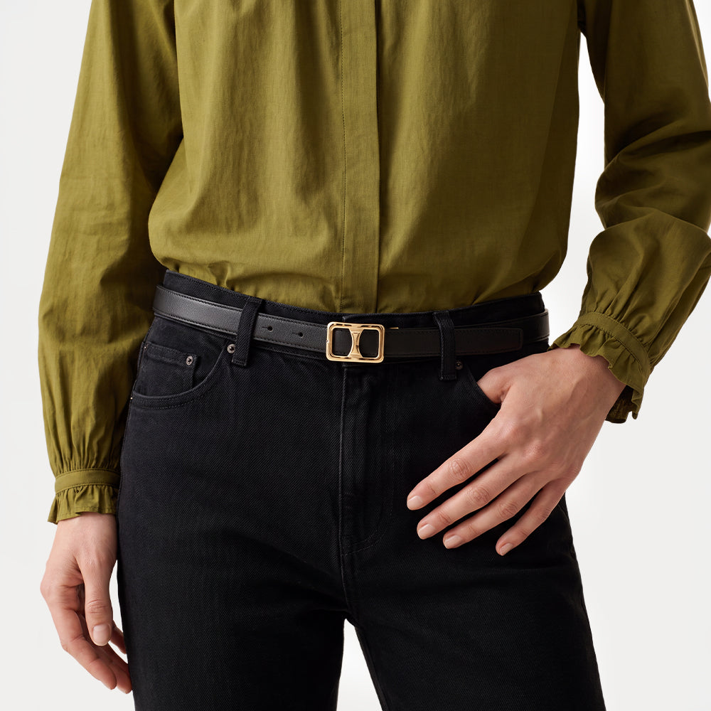 Alizée Black Havana Belt