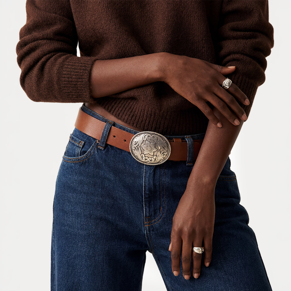 Amelie Brown Belt