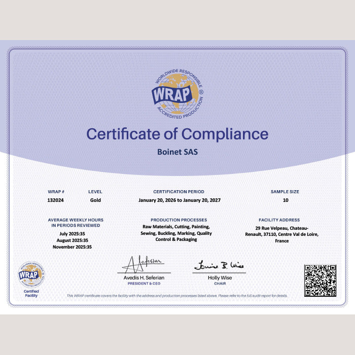 Certification WRAP : la garantie d'une production responsable et éthique