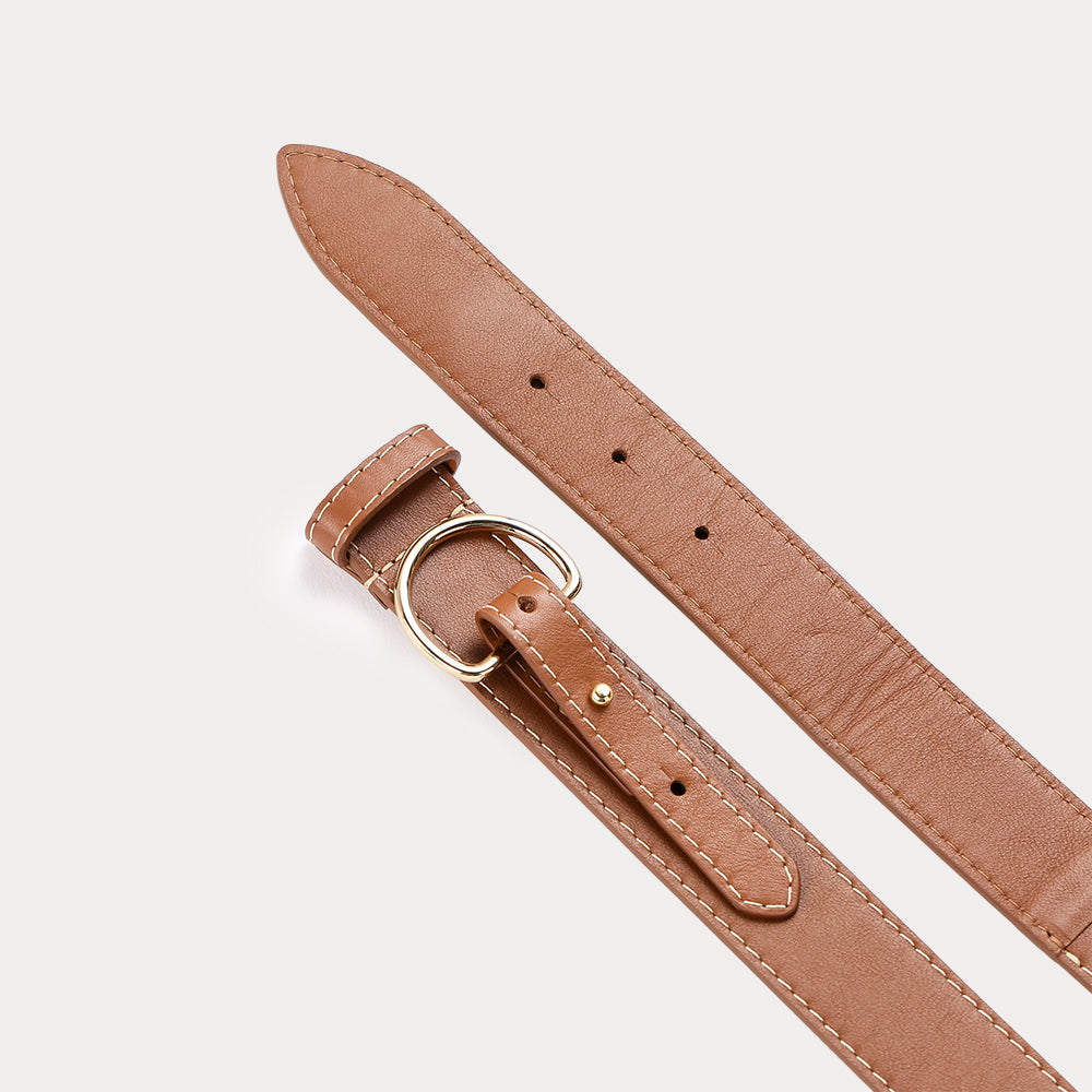 Clémence Havane Belt