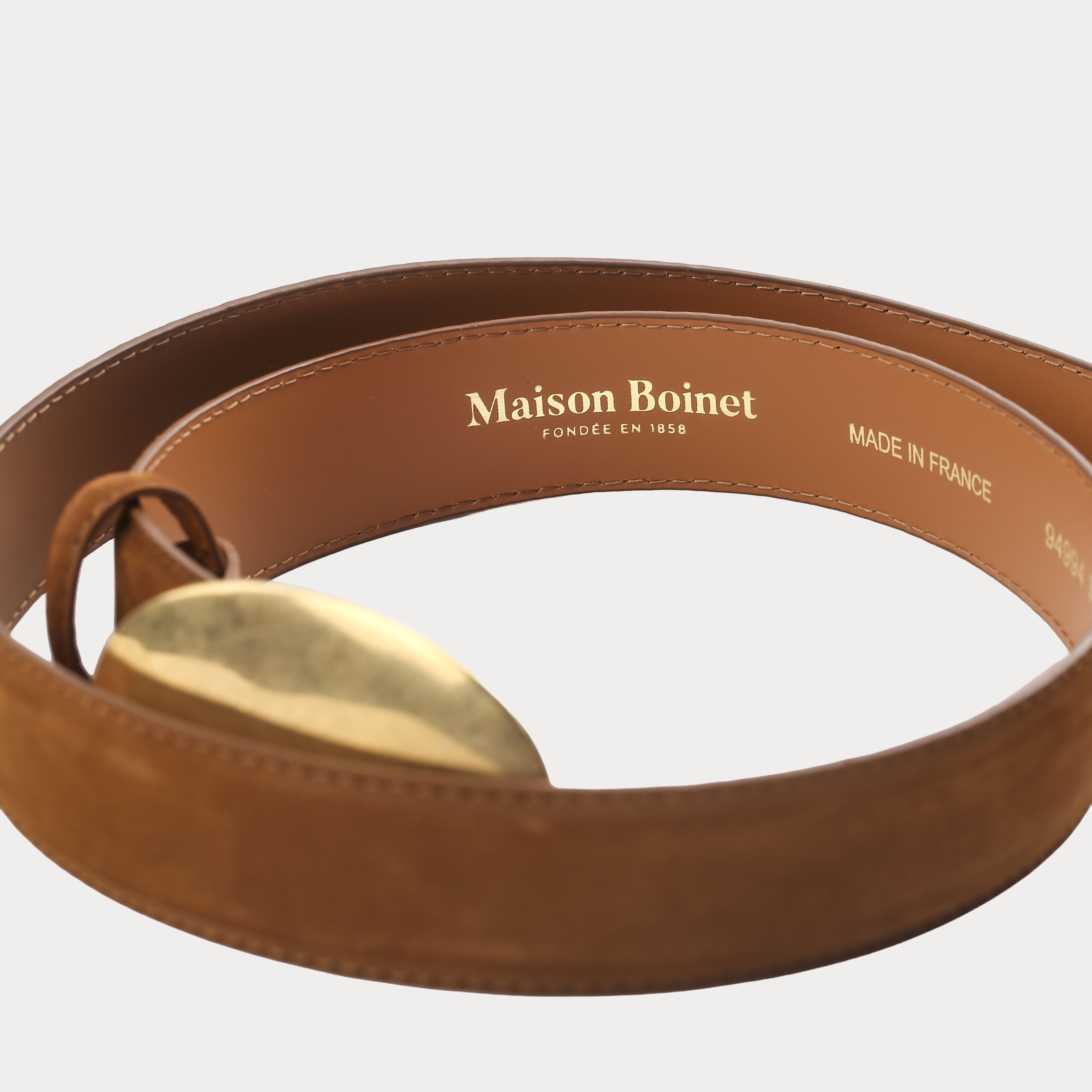 Carole Havana Belt • Maison Boinet
