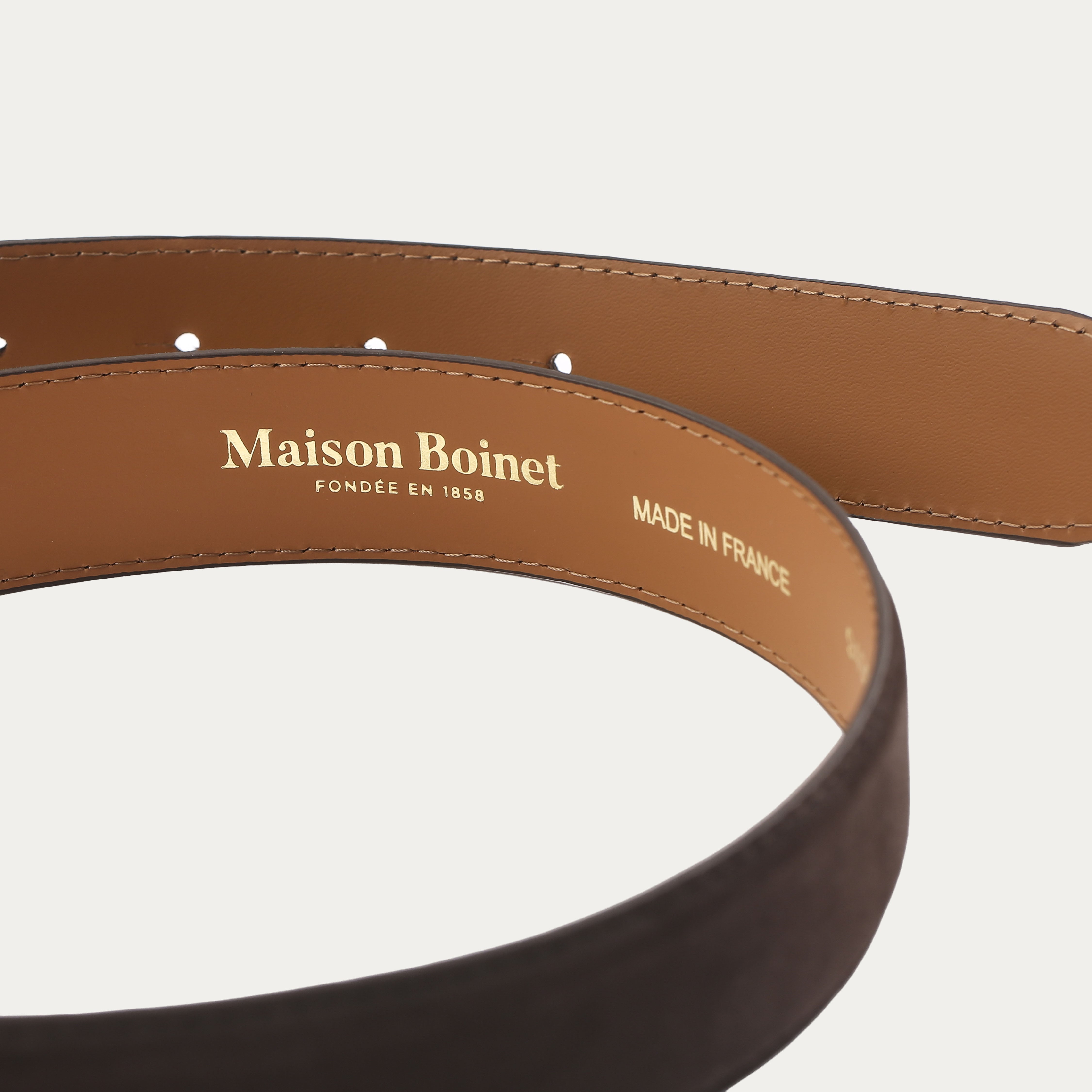 Carole Brown Belt • Maison Boinet