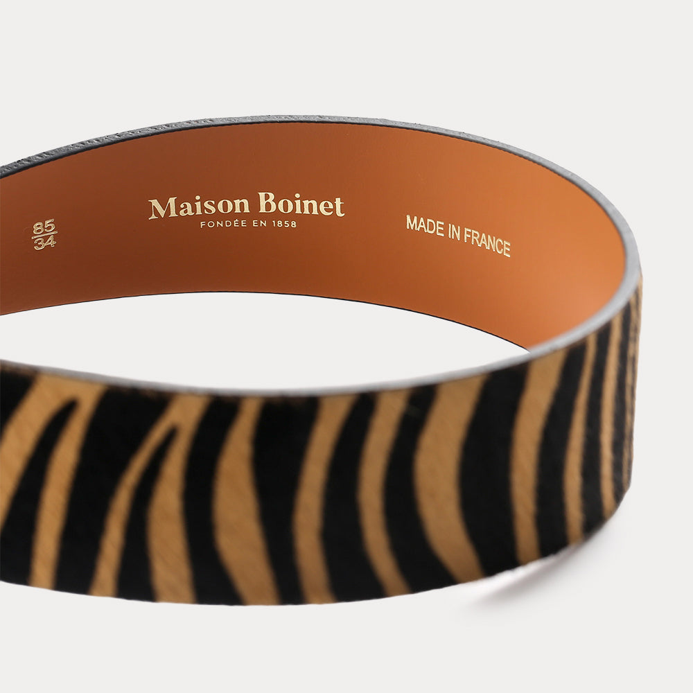 Diane Zebra Belt