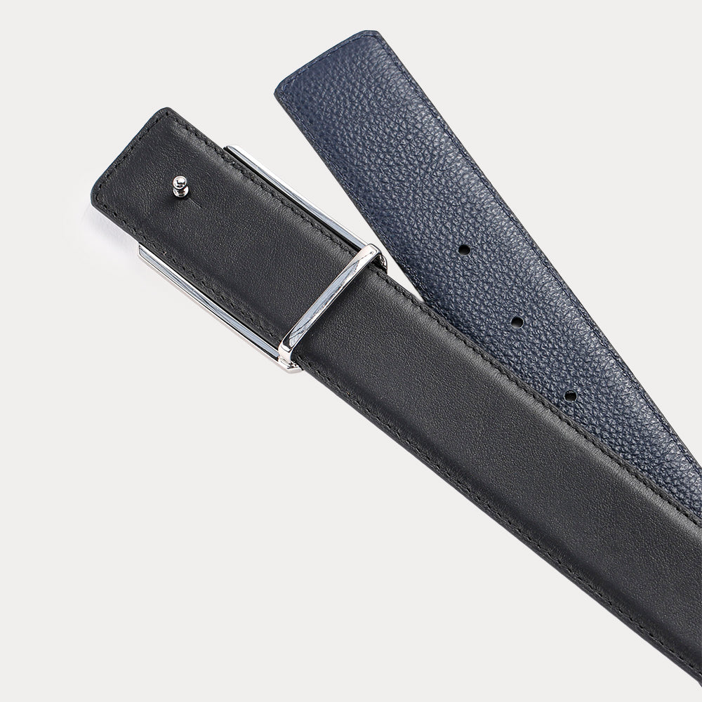 Reversible Belt Eden Black Navy