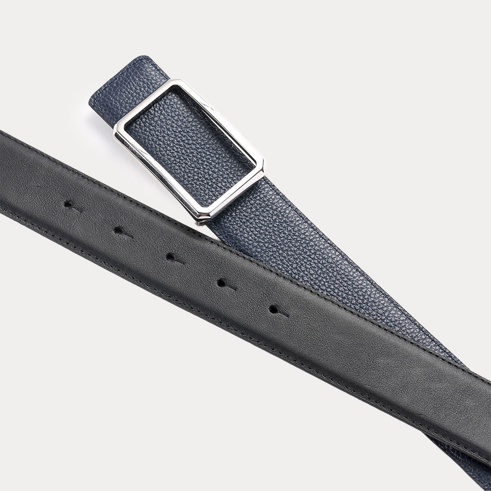Reversible Belt Eden Black Navy