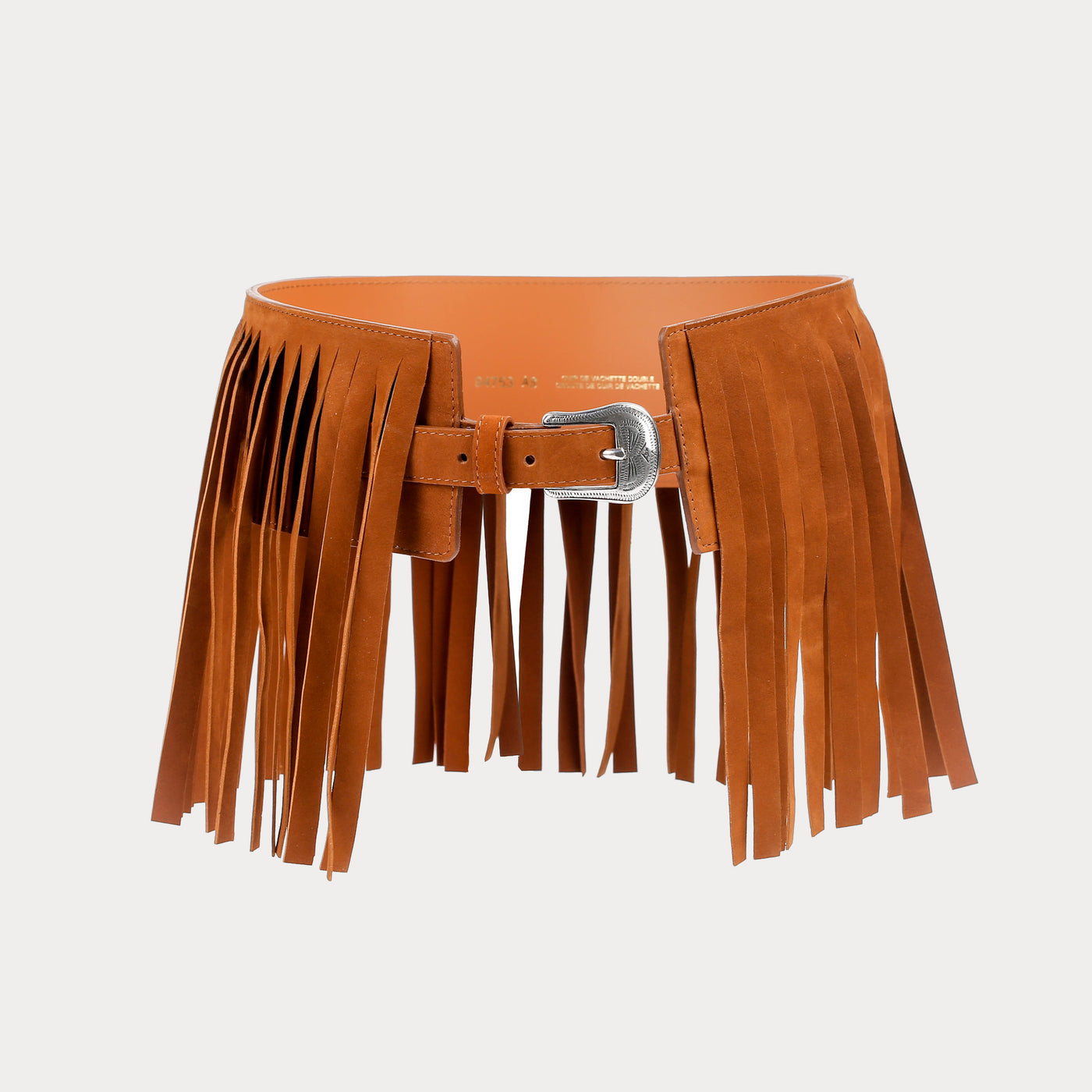 Ceinture à franges Billie Havane