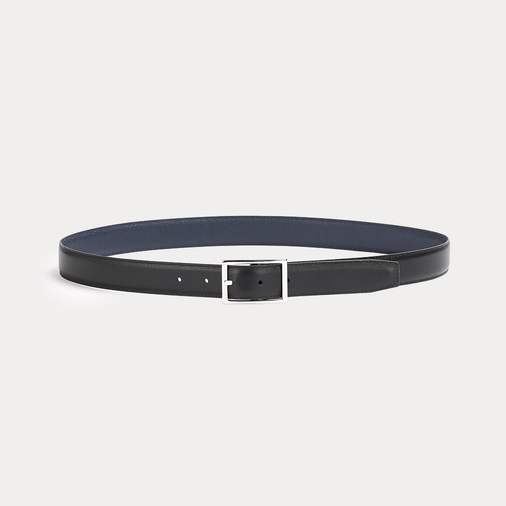 Ceinture réversible Georges Noir Nuit