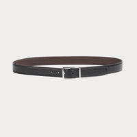 Ceinture réversible Georges Noir Marron