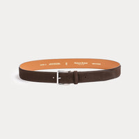 Hugo Brown Nubuck Belt