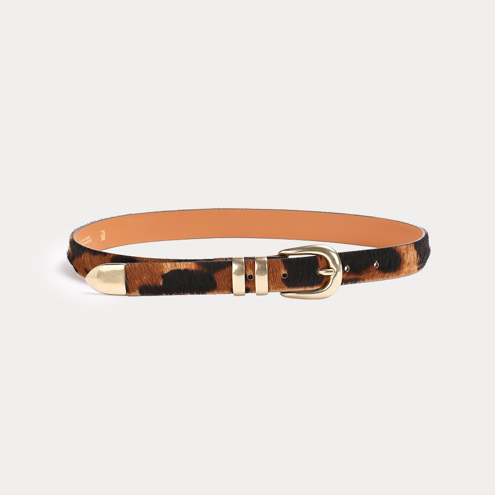 Lorraine Leopard Belt