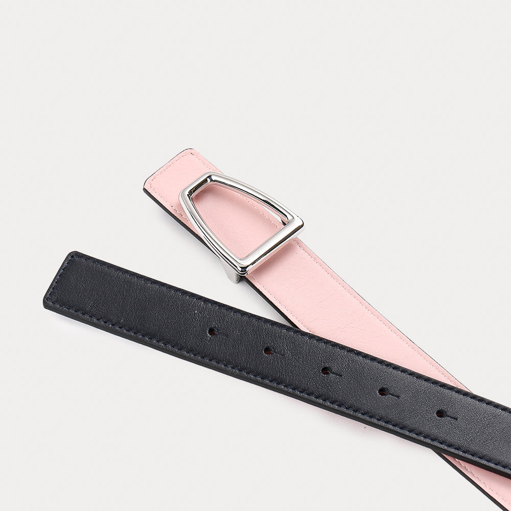 Romane Navy Pink Belt
