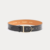 Ceinture Diane Noir crocodile