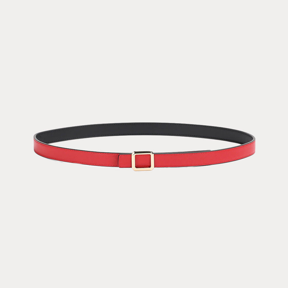 Petite Marlene Black Gooseberry reversible Belt