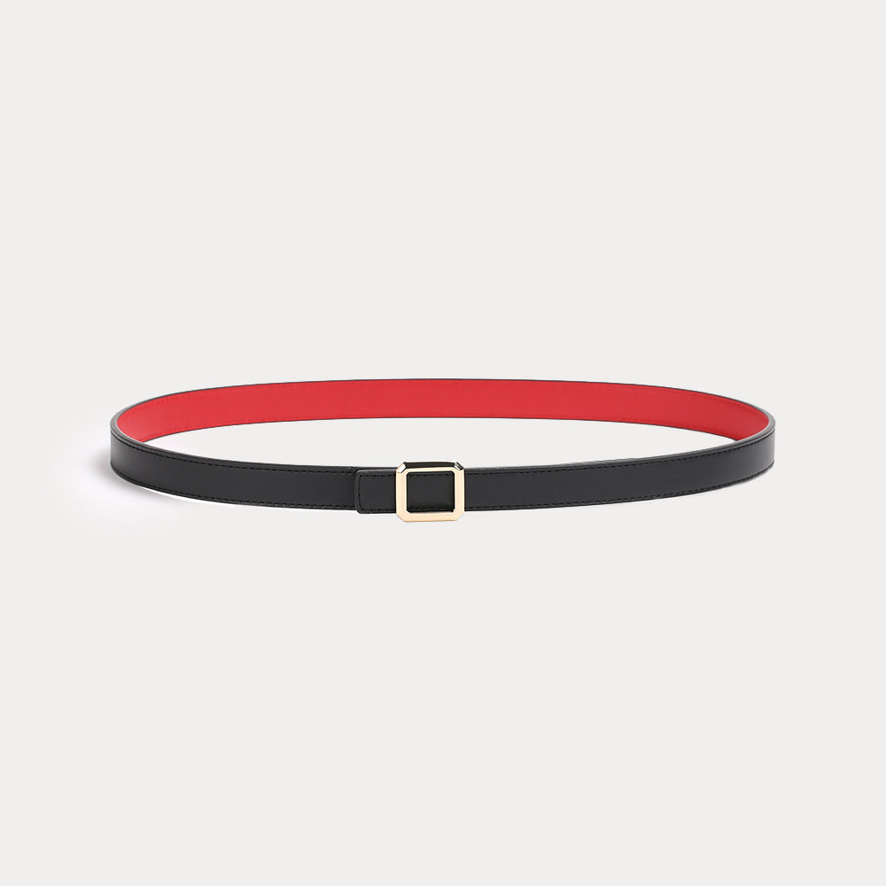 Petite Marlene Black Gooseberry reversible Belt