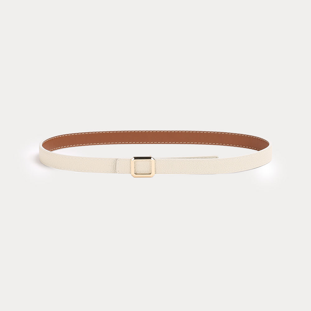 Petite Marlene Havana Ecru reversible Belt