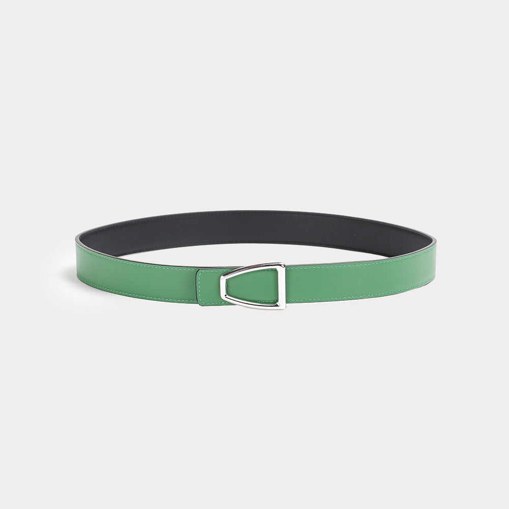 Romane Reversible Belt Black Green