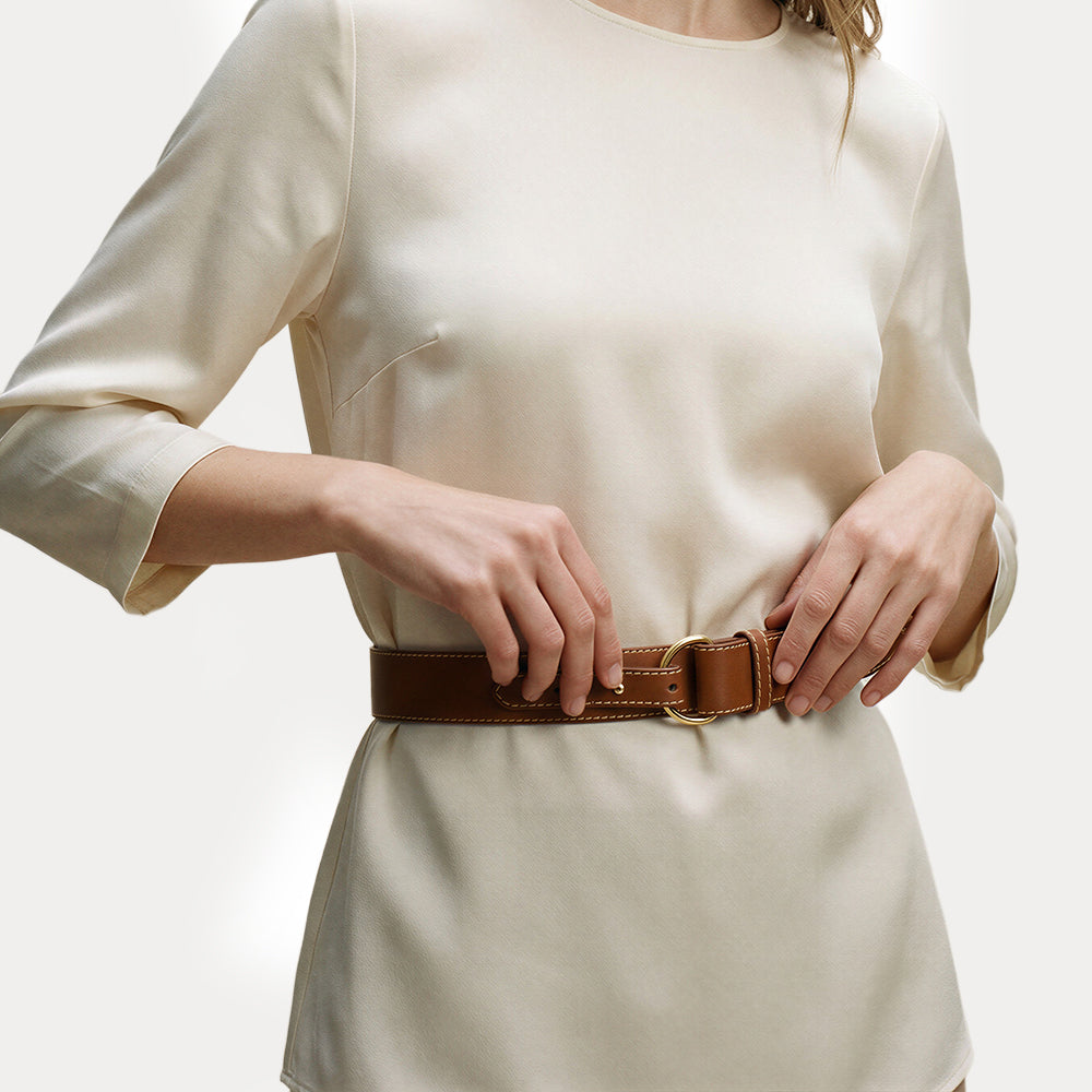Ceinture Clémence Havane