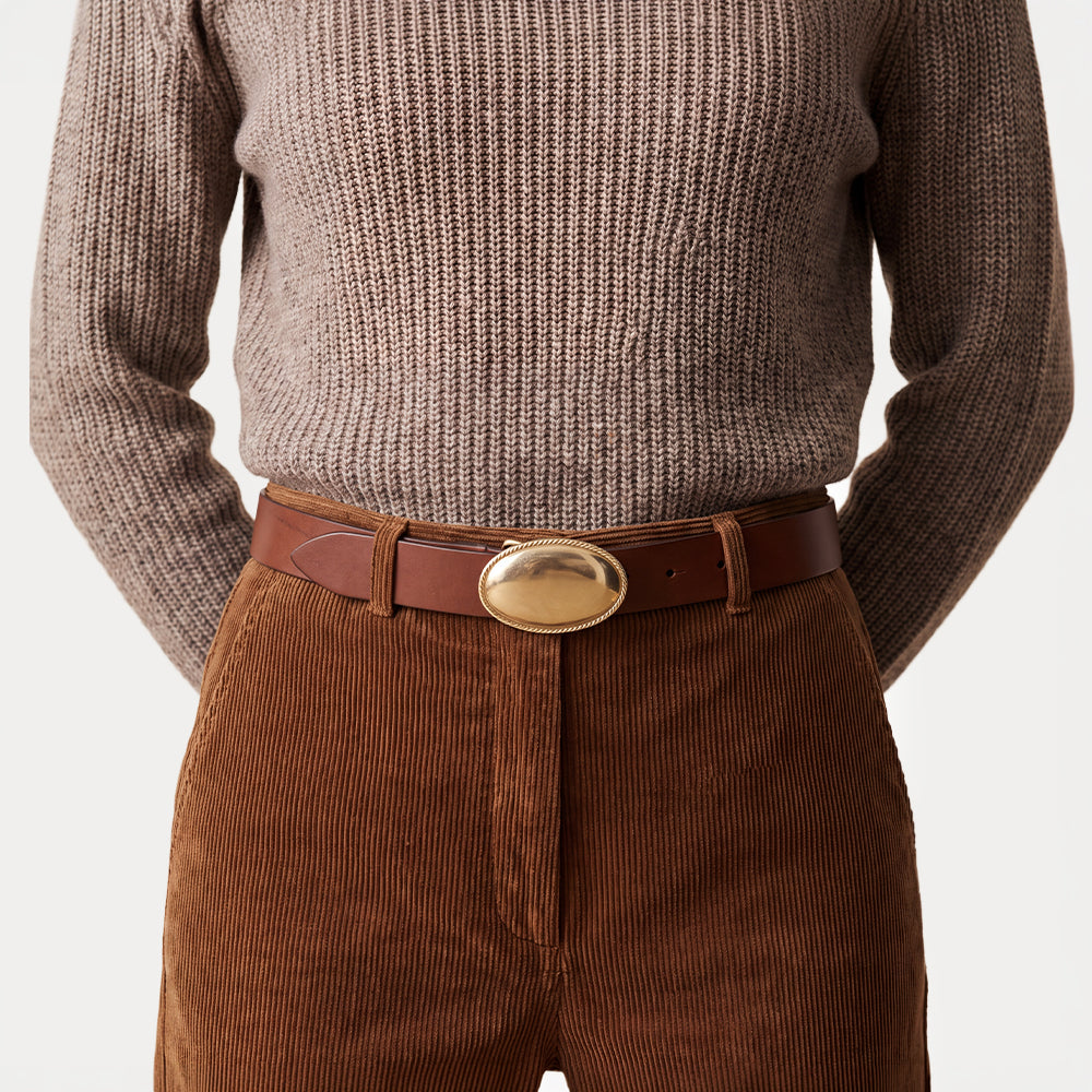 Ceinture Coralie Marron