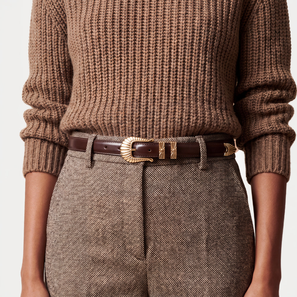 Ceinture Frida Marron